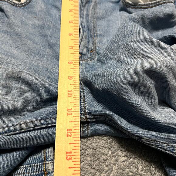 Abercrombie & Fitch Jeans Womens 29 /8 90s Slim Straight Ultra High Rise Blue ** - Picture 10 of 12